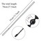 10 Pieces 28inch Stainless Steel Ball Bead Chain Ten Colors with 30 Pieces Matching Connectors 2 mm Diameter Ball Chain for Hanging Christmas Ornament Jewelry Findings Key Chain Tags Craft Projects